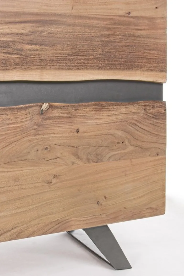 CREDENZA IN LEGNO 4 ANTE - ARON