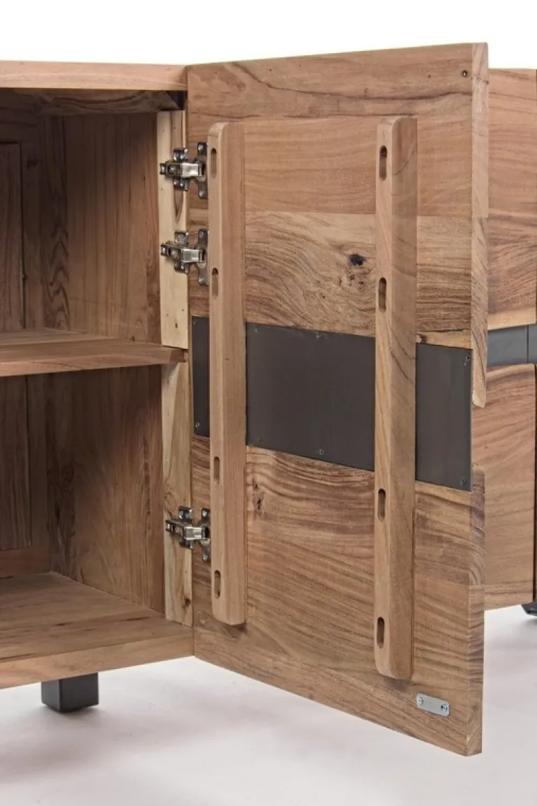 CREDENZA IN LEGNO 4 ANTE - ARON