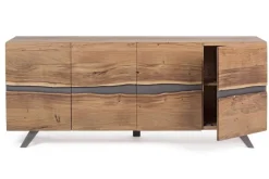 CREDENZA IN LEGNO 4 ANTE - ARON