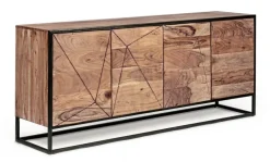 CREDENZA IN LEGNO 4 ANTE - EGON