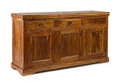 CREDENZA IN LEGNO 3 ANTE- CHATEAUX