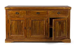 CREDENZA IN LEGNO 3 ANTE- CHATEAUX