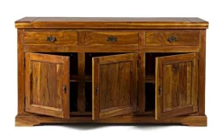 CREDENZA IN LEGNO 3 ANTE- CHATEAUX