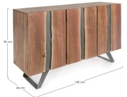 CREDENZA IN LEGNO - ARON