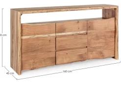 CREDENZA IN LEGNO - ENEAS