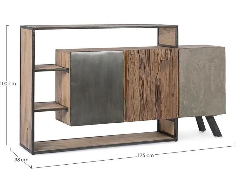 CREDENZA IN LEGNO - MANCHESTER