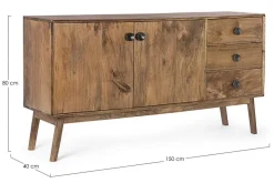 CREDENZA IN LEGNO - SYLVESTER