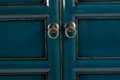 CREDENZA IN LEGNO BLU - JINAN