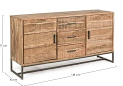 CREDENZA IN LEGNO S - ELMER