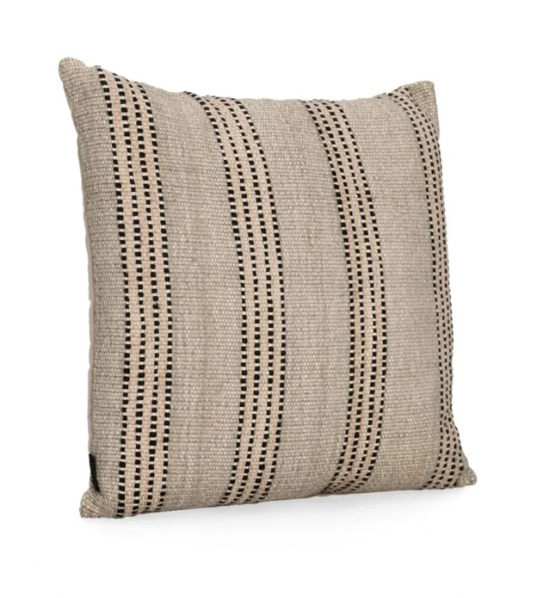CUSCINO DANTRA NERO NATURALE 50X50