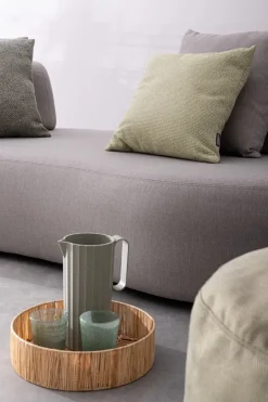 CUSCINO DILANA VERDE MELANGE 10 45X45