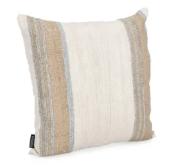 CUSCINO KOTRI CREMA NATURALE BLU 45X45