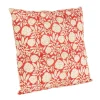 CUSCINO LORIENT ROSSO C-FIORE 45X45