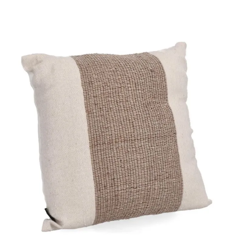 CUSCINO MANPUR CREMA NATURALE 45X45