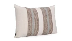 CUSCINO MUHAR CREMA BLU NATURALE 60X40