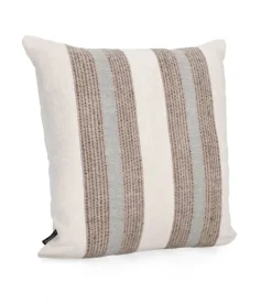 CUSCINO MUHAR CREMA BLU NATURALE 50X50