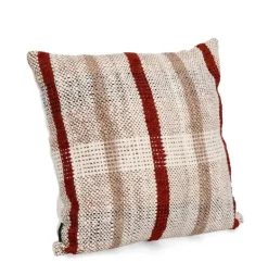 CUSCINO RAYRA NATURALE MARRONE 45X45