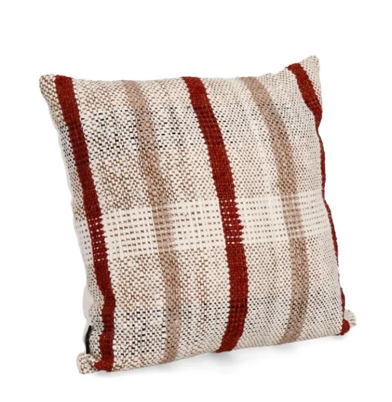 CUSCINO RAYRA NATURALE MARRONE 45X45
