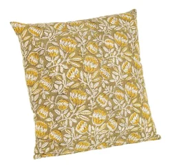 CUSCINO REIMS VERDE C-FIORE 45X45