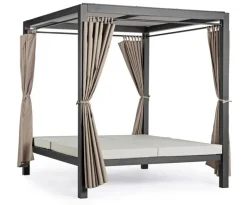 DAYBED IN ALLUMINIO ANTRACITE - DREAM