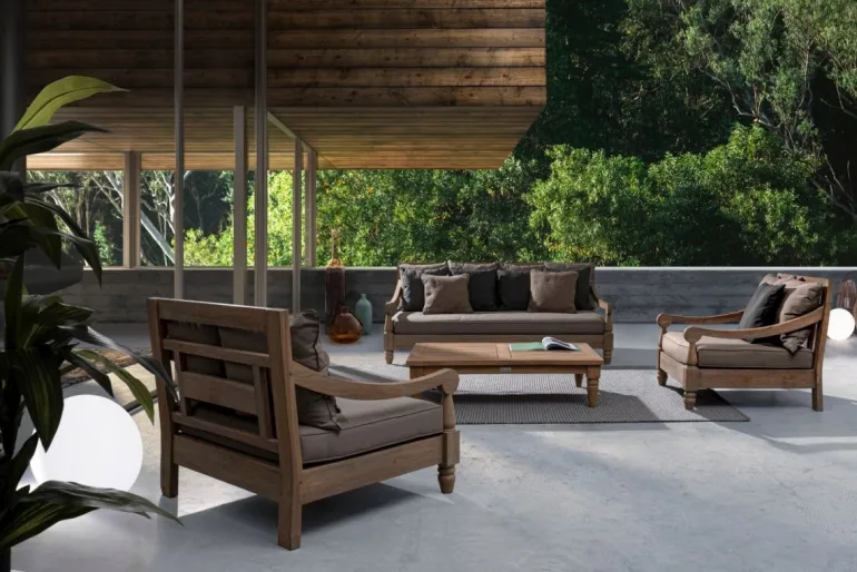 DAYBED IN TEAK SFODERABILE - BALI FSC