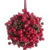 DECOR SFERICA JODENE C-BACCA ROSSO D16