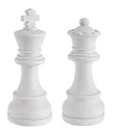 DECORAZIONE CHESS RE-REGINA BIANCO ASS2
