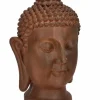 DECORAZIONE MEILI TESTA BUDDHA RUSTY H59