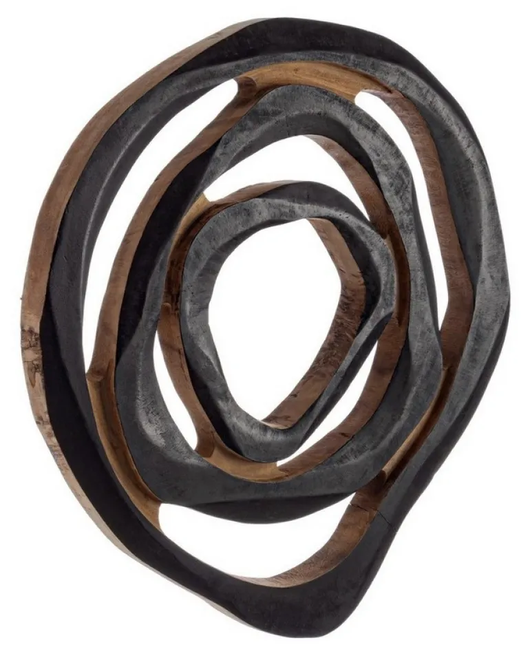 DECORAZIONE PARETE LENWOOD NERA L