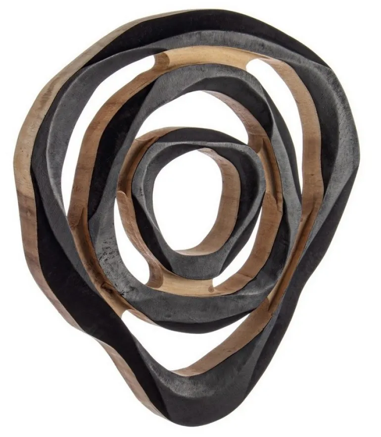 DECORAZIONE PARETE LENWOOD NERA S