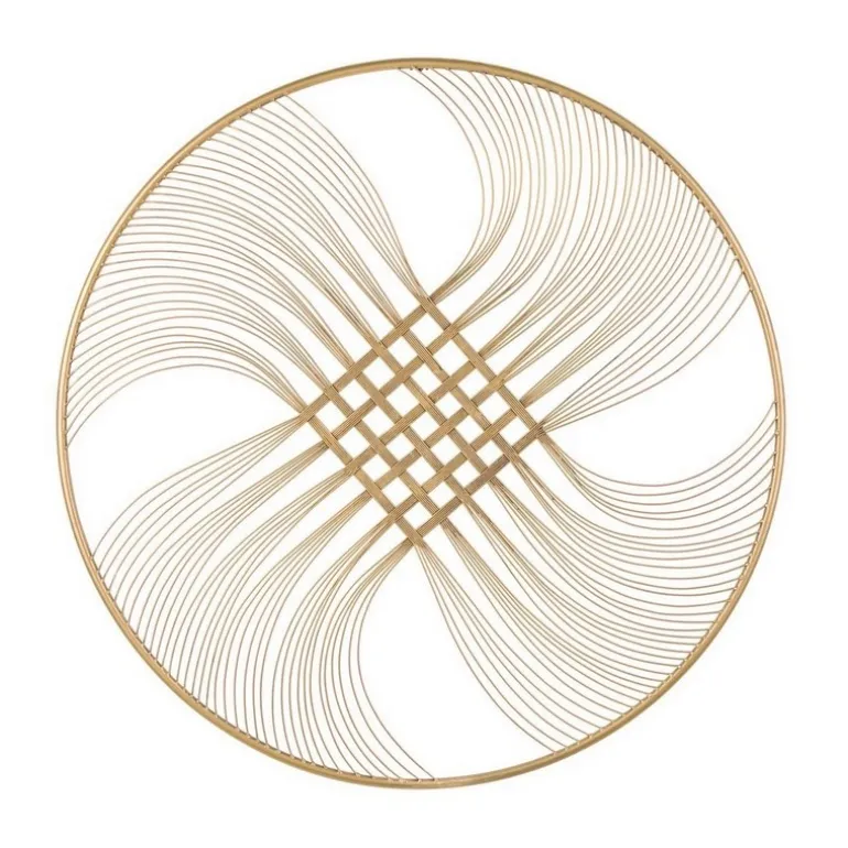 DECORAZIONE PARETE ZAIRA ORO D90