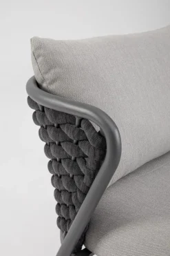 DIVANO 2 POSTI ANTRACITE QS22/GRAPHITE - HARLOW