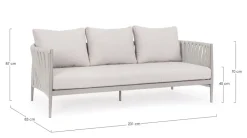 DIVANO 3 POSTI MOON WG24 - JACINTA