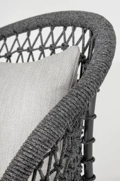 DIVANO CON CUSCINI ANTRACITE - CUYEN