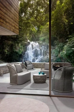 DIVANO CON CUSCINI SABBIA - CUYEN