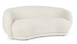 DIVANO EFFETTO BOUCLE' NATURALE - TECLA