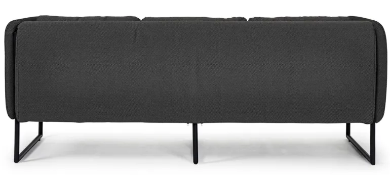 DIVANO IN ALLUMINIO ANTRACITE- PIXEL