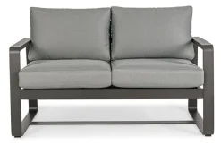DIVANO IN ALLUMINIO ANTRACITE YK13 - MERRIGAN