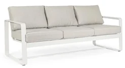 DIVANO IN ALLUMINIO BIANCO YK11 - MERRIGAN