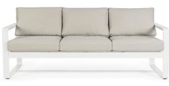 DIVANO IN ALLUMINIO BIANCO YK11 - MERRIGAN