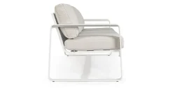 DIVANO IN ALLUMINIO BIANCO YK11 - MERRIGAN
