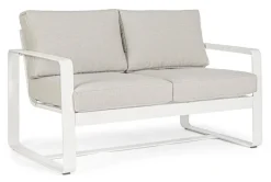 DIVANO IN ALLUMINIO BIANCO YK11 - MERRIGAN