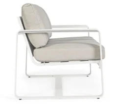 DIVANO IN ALLUMINIO BIANCO YK11 - MERRIGAN