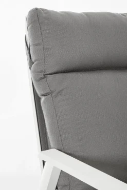 DIVANO IN ALLUMINIO BIANCO JX11 - KLEDI