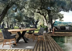 DIVANO IN CORDA PER ESTERNO ANTRACITE WG21 - FLORENCIA