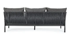 DIVANO IN CORDA PER ESTERNO ANTRACITE WG21 - FLORENCIA