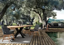 DIVANO IN CORDA PER ESTERNO ANTRACITE WG21 - FLORENCIA