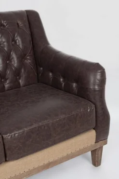 DIVANO IN ECOPELLE - RAYMOND