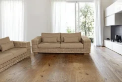 DIVANO IN FIBRE NATURALI 4 POSTI - LEANDRO