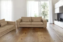 DIVANO IN FIBRE NATURALI 4 POSTI - LEANDRO